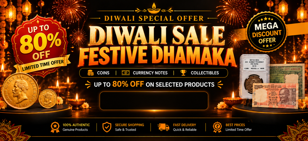 Collection Bazzar Diwali Sale 2026 – Up to 80% Off on Coins, Currency Notes and Collectibles