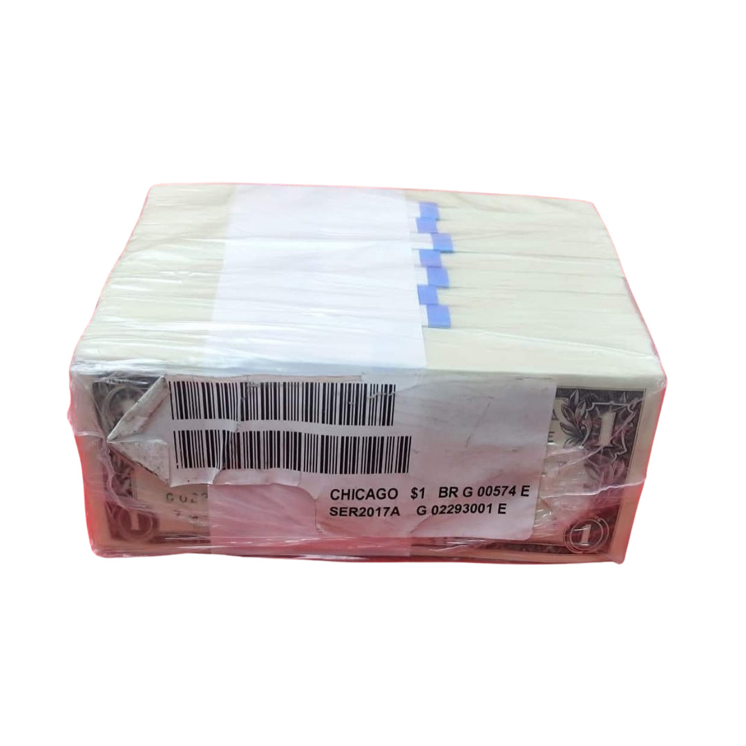 $1 One Dollar Note – Complete Serial Rim