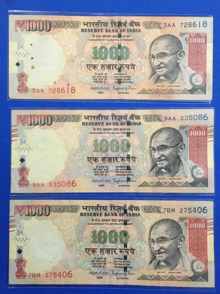 Rs1000
Thousand Rupees Signature Set Of 45 Notes.
Lather album extremely rare collection - Collection Bazzar