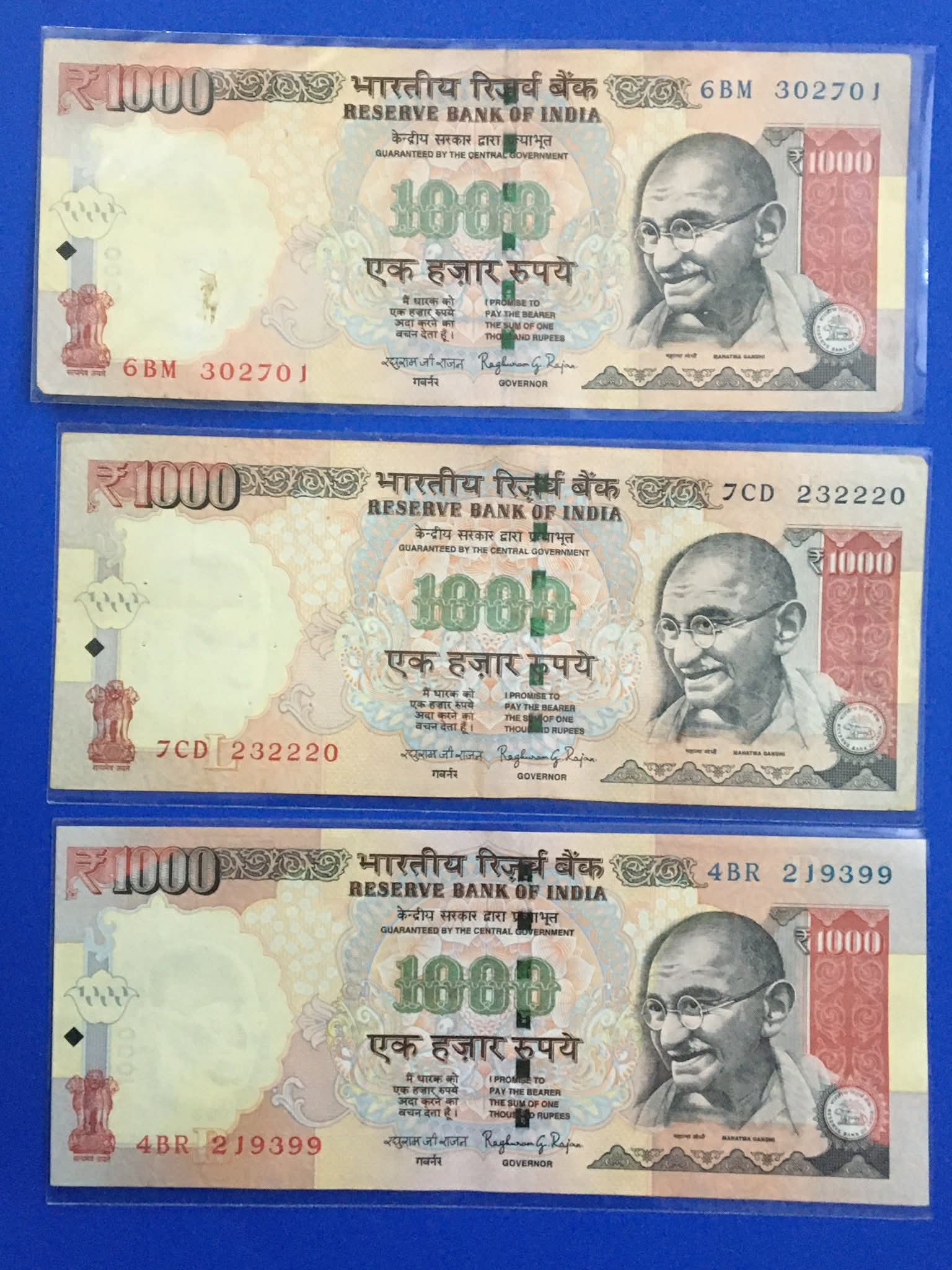 Rs1000
Thousand Rupees Signature Set Of 45 Notes.
Lather album extremely rare collection - Collection Bazzar