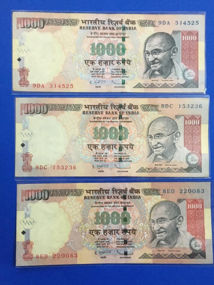Rs1000
Thousand Rupees Signature Set Of 45 Notes.
Lather album extremely rare collection - Collection Bazzar