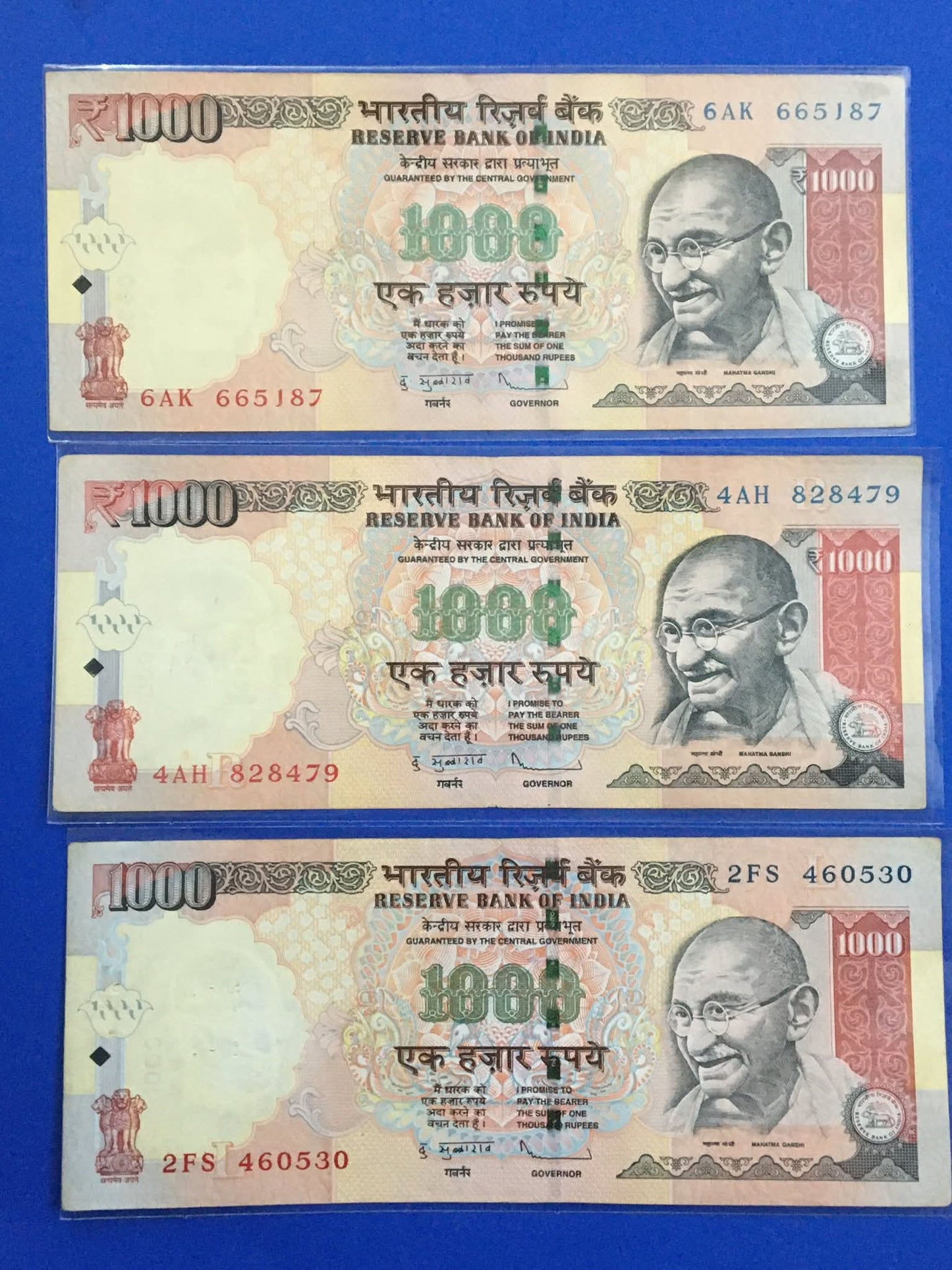 Rs1000
Thousand Rupees Signature Set Of 45 Notes.
Lather album extremely rare collection - Collection Bazzar