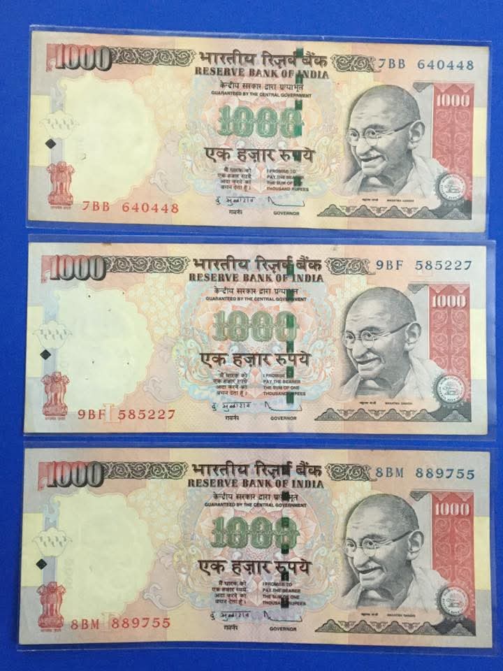 Rs1000
Thousand Rupees Signature Set Of 45 Notes.
Lather album extremely rare collection - Collection Bazzar