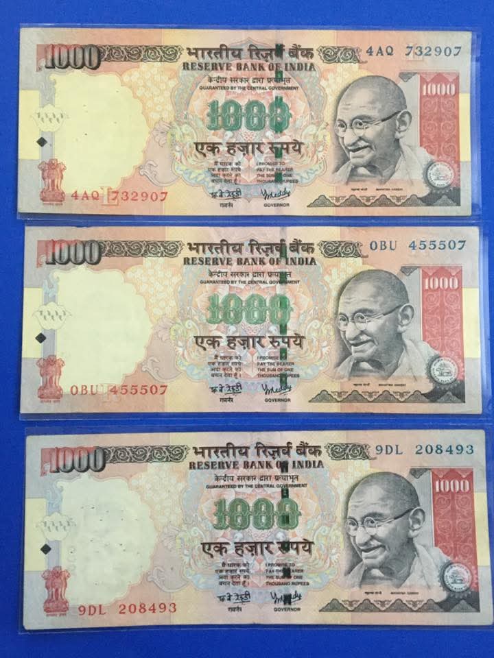 Rs1000
Thousand Rupees Signature Set Of 45 Notes.
Lather album extremely rare collection - Collection Bazzar