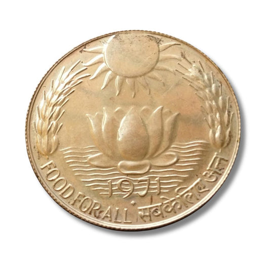 Food for All ₹10 Pure Silver Coin