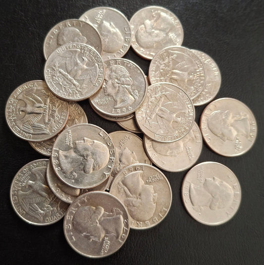 FOREIGN_COINS

USA

QUARTER-DOLLAR

 

20-PCS_Lot No selection only Lot - Collection Bazzar