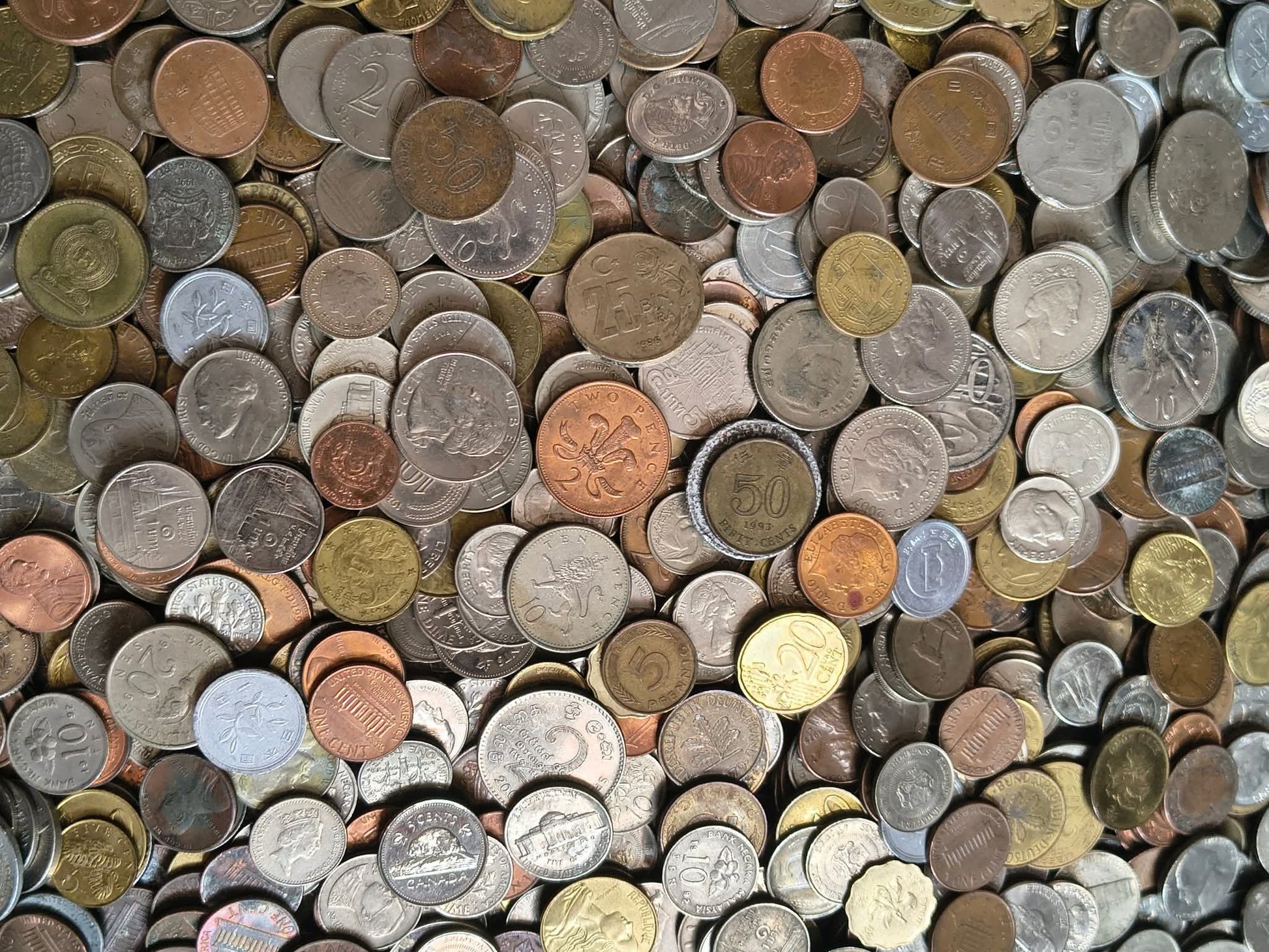 Rare unique Foreign mix lot 100 pc