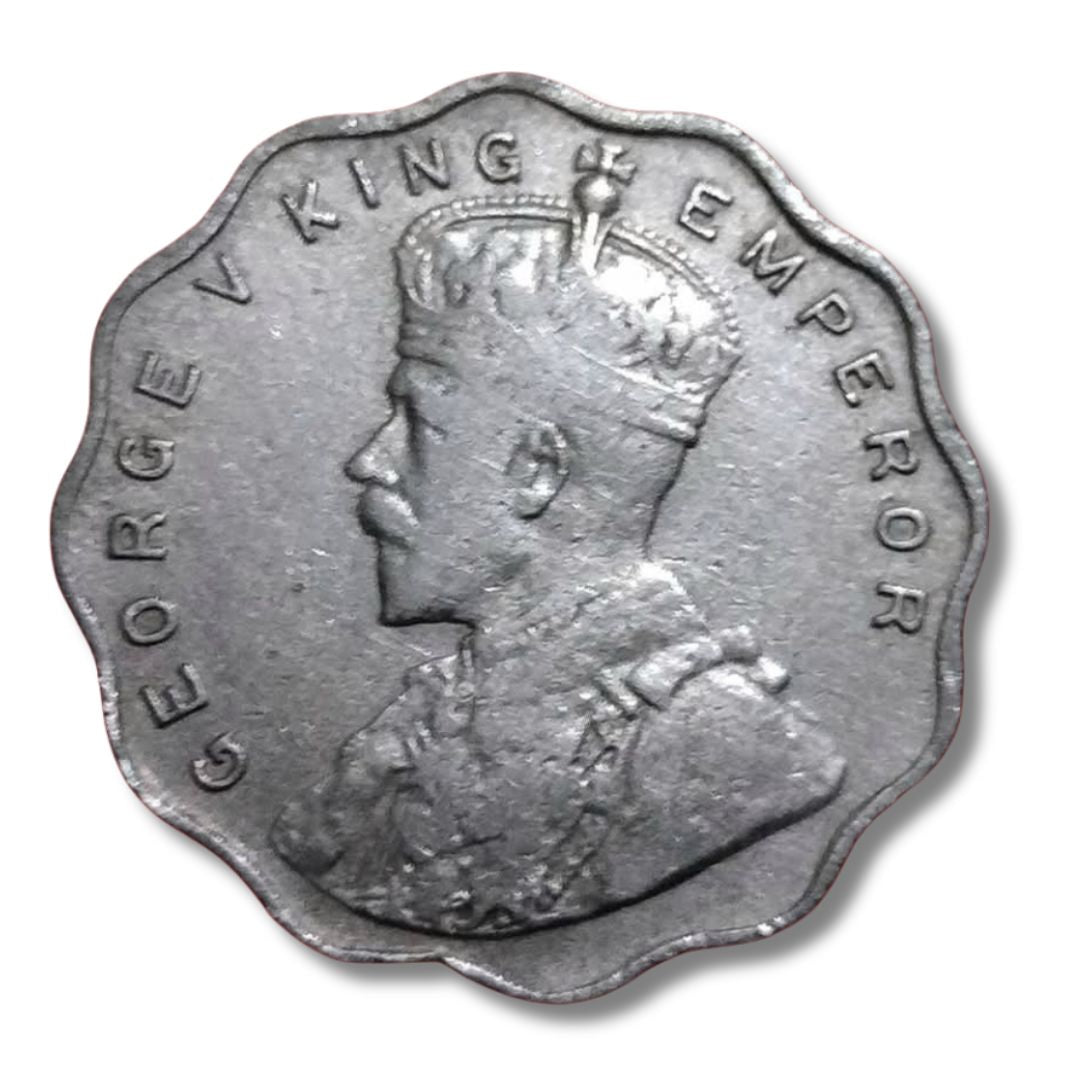 1 Anna Coin – George V King Emperor | Buy British India Coin Online