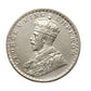 1916 Half Rupee Silver Coin – George V King Emperor