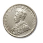 1921 Half Rupee Silver Coin – George V King Emperor