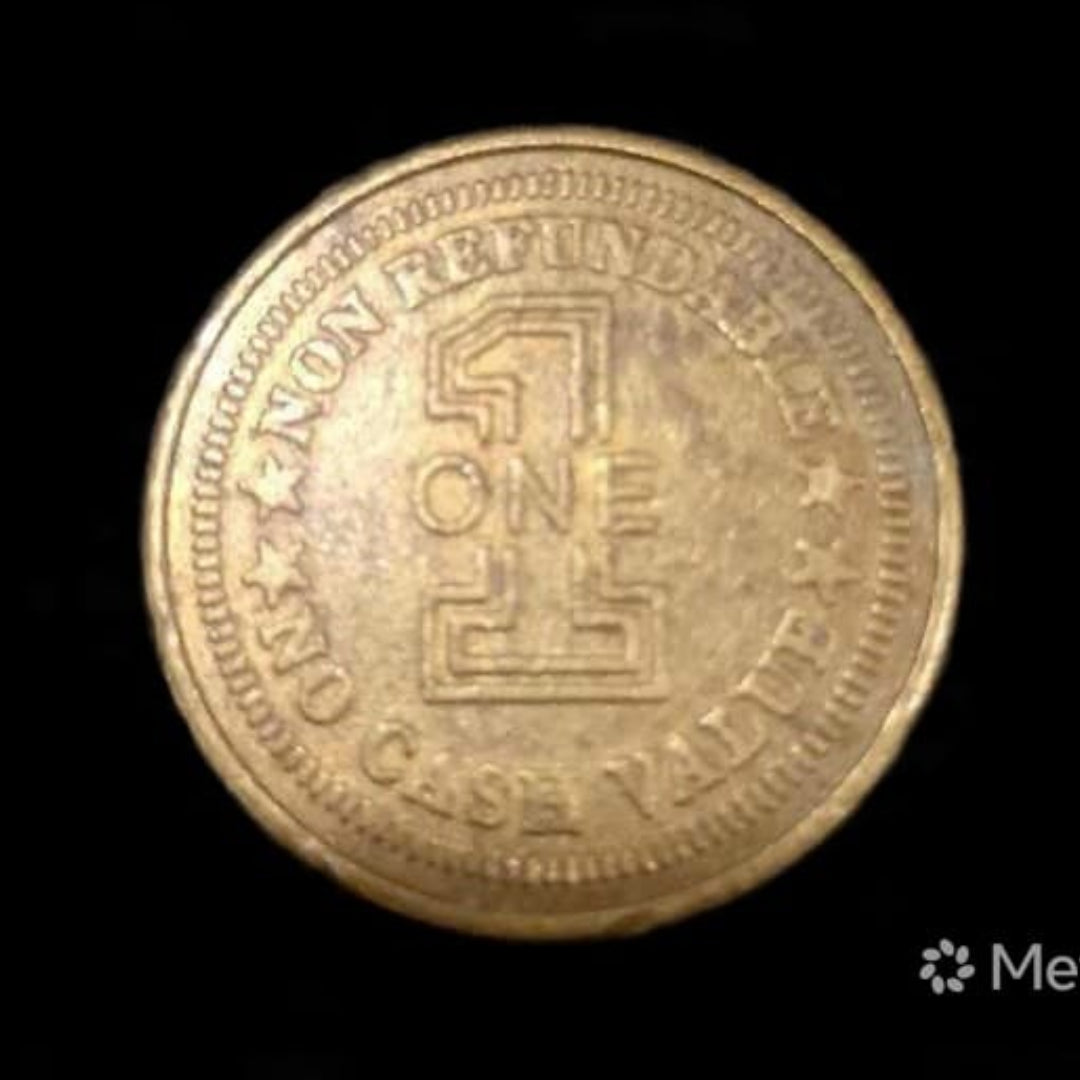 Happy Land Token Coin One Token Non Refundable No Cash Value - Collection Bazzar