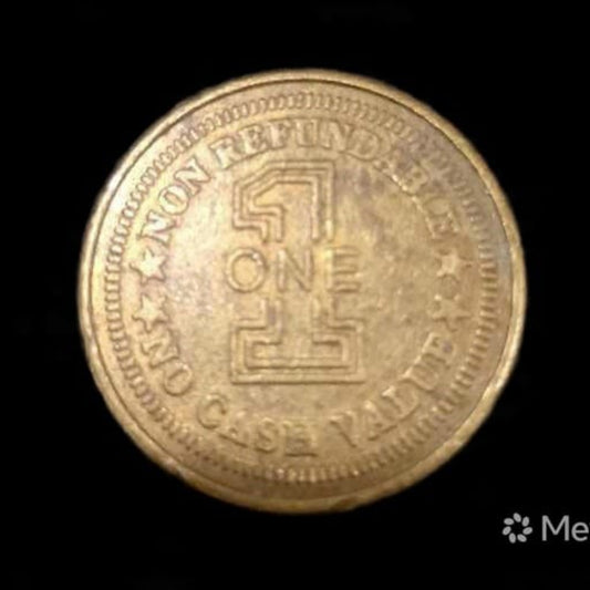 Happy Land Token Coin One Token Non Refundable No Cash Value - Collection Bazzar