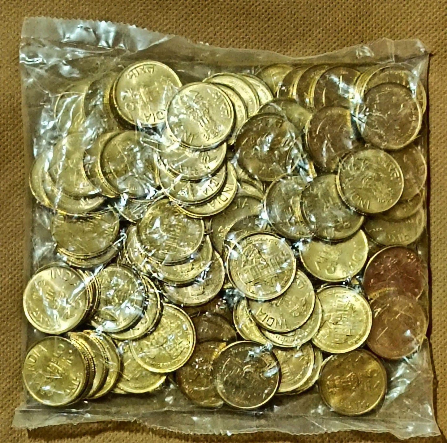 100 PIECE PACKETS RS 5 BRASS NIKAL

UNIVERSITY OF MYSORE CENTURY 🏤

CELEBRATION ( 1916 _2016 )⚔️

2 ND STRIKE 

MUMBAI MINT