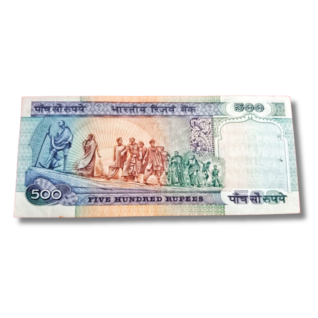 Old ₹500 Birthday Note – Serial 21.04.07 | Cutting Error | UNC | S. Venkitaramanan