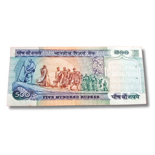 Old ₹500 Birthday Note – Serial 21.04.07 | Cutting Error | UNC | S. Venkitaramanan