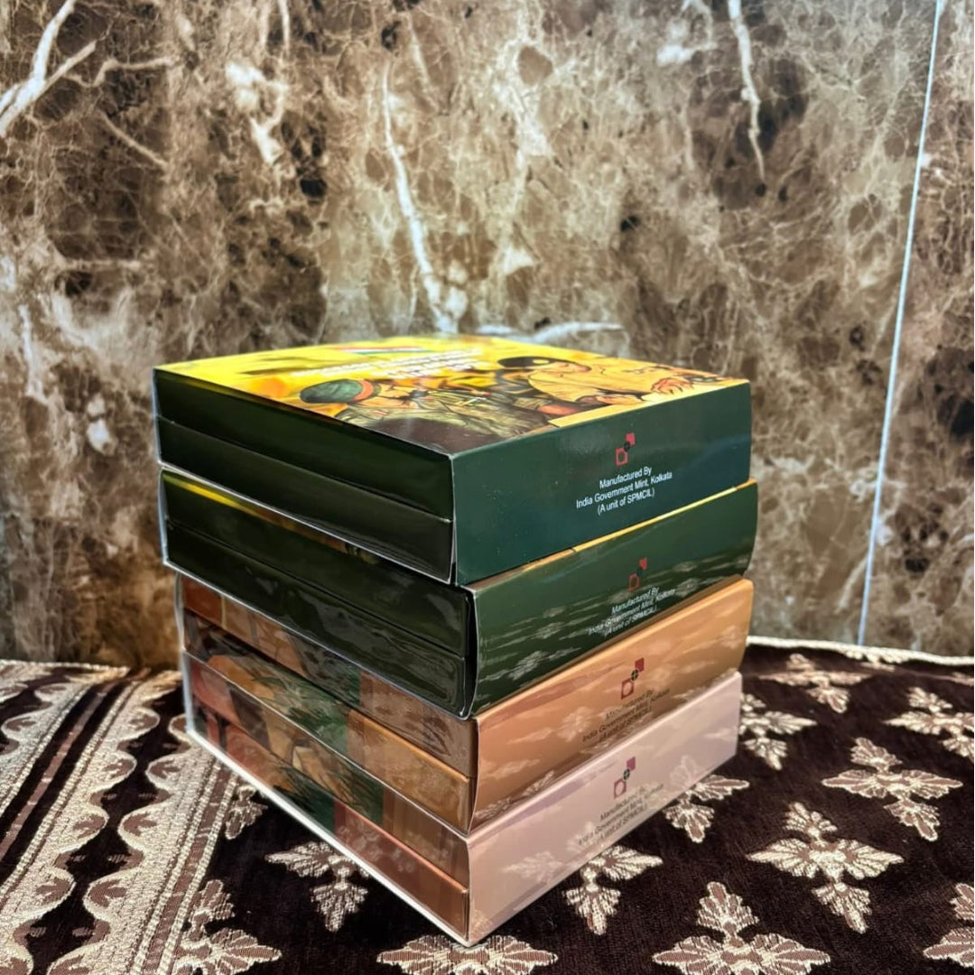 Operation Vijay 1971 Victory Commemorative Coin Set - Collection Bazzar