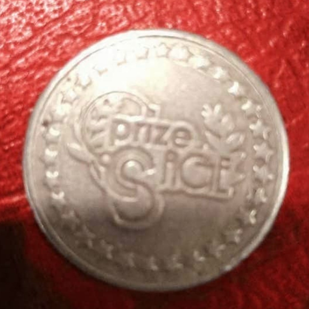 Prize Slice Token Coin No Cash Value Amusement Token - Collection Bazzar
