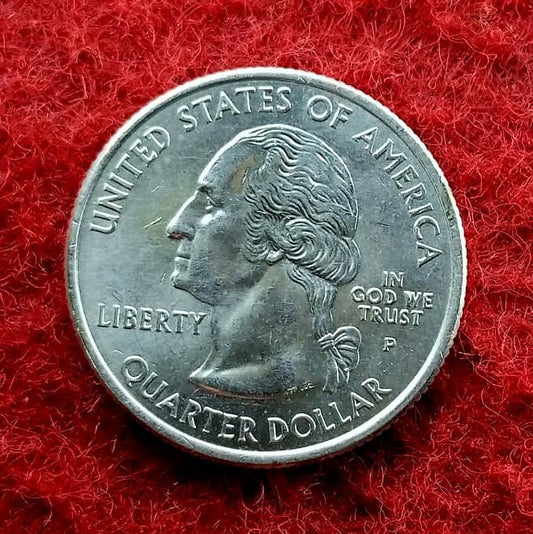 Quarter Dollar Coin USA 1/4 Dollar Nebraska 2006 Chimney Rock - Collection Bazzar
