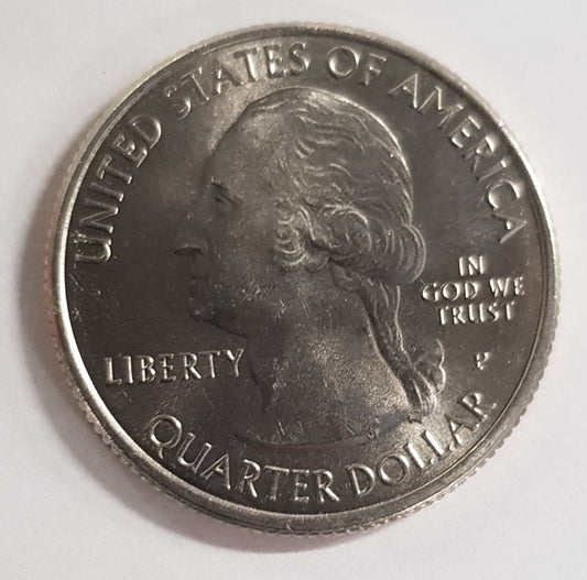 Quarter Dollar Coin USA Pictures Rocks, Michigan 2018 Coin - Collection Bazzar