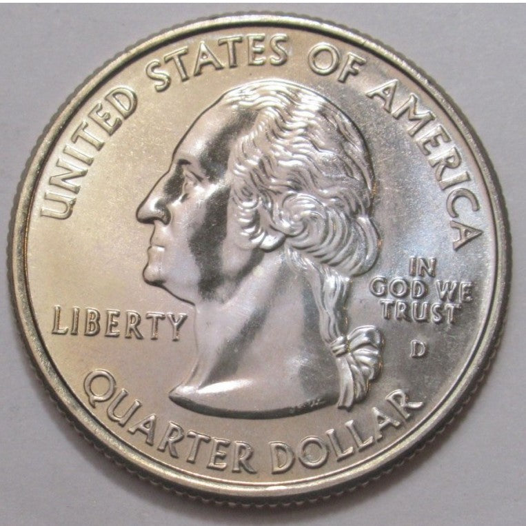Quarter Dollar USA 1/4 Dollar Washington Quarter West Virginia 2005 - Collection Bazzar