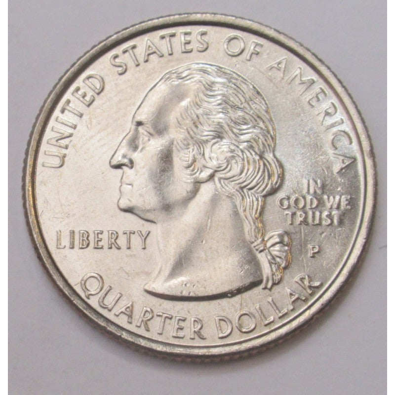 Quarter Dollar USA 1999 Georgia -Wisdom Justice Moderation Coin - Collection Bazzar