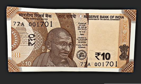 Rare 001701 001786 number  100 note Packet| Indian Currency" - Collection Bazzar