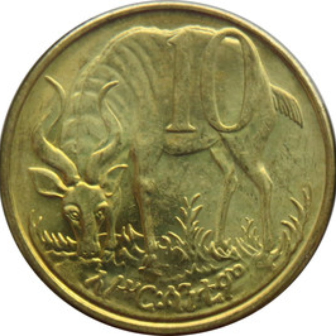 10 Santeem Ethiopia Coin - Collection Bazzar
