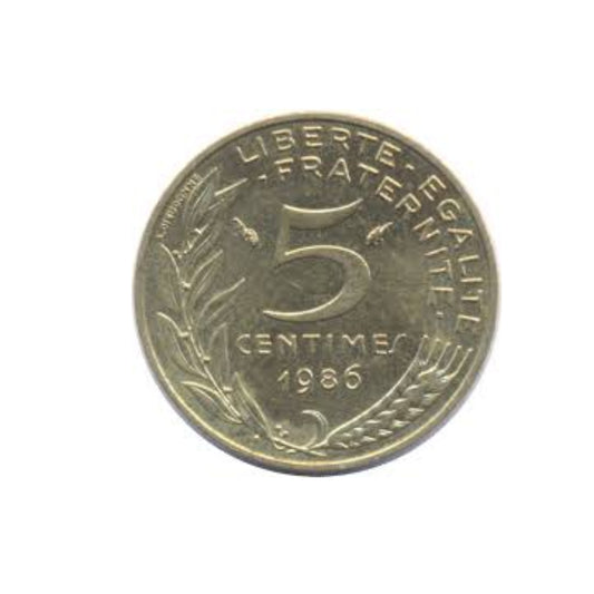 5 centimes france - Collection Bazzar