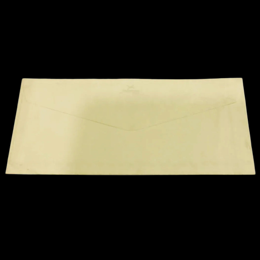 Rare Bilingual Air Mail Envelope - Arabic & English with Decorative Bird Design - Collection Bazzar