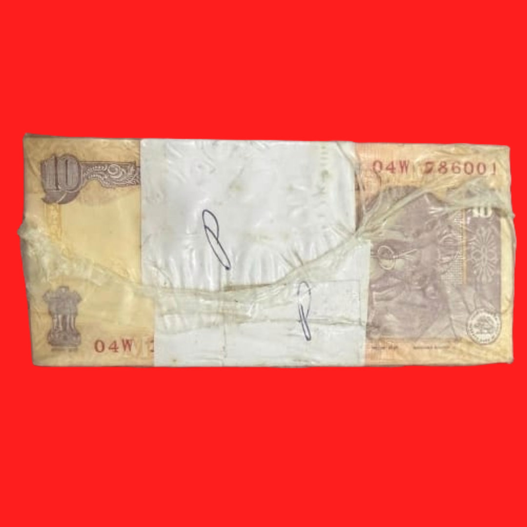 Rs 10 Serial Rim complete  786001 -787000 Holy Bismillah Number | Rare Collectible Note - Collection Bazzar
