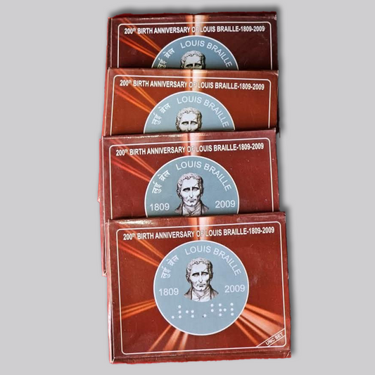 Rare ₹2 Coin – 200th Birth Anniversary of Louis Braille (1809–2009)