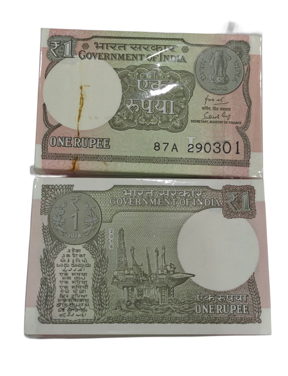 Rs 1 Note Birthday Packet 290301 | 29 March DOB | Finance Secretary Subhash Garg - Collection Bazzar
