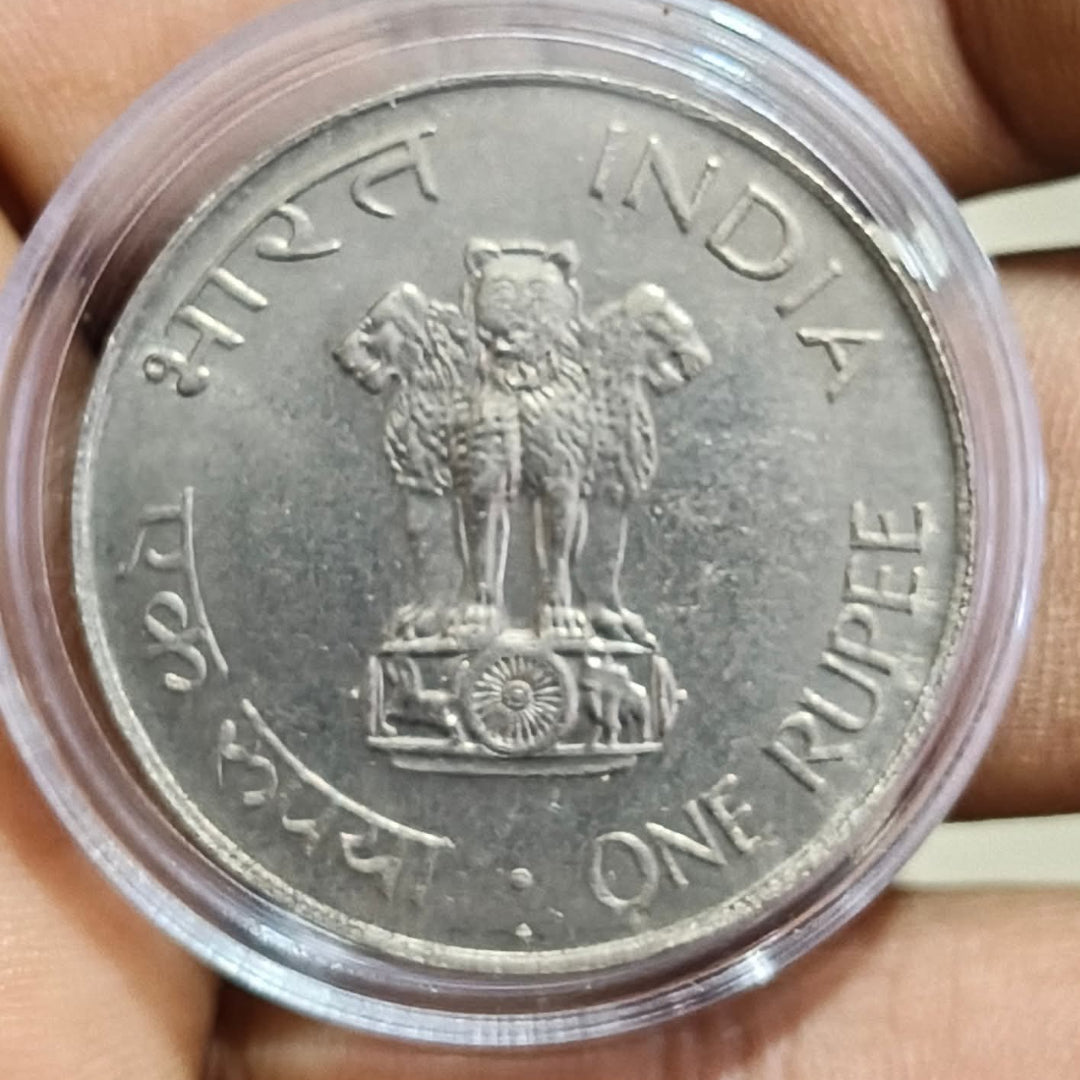 Rs 1 Coin 1869-1948 Mahatma Gandhi Birth Anniversary Coin - Collection Bazzar