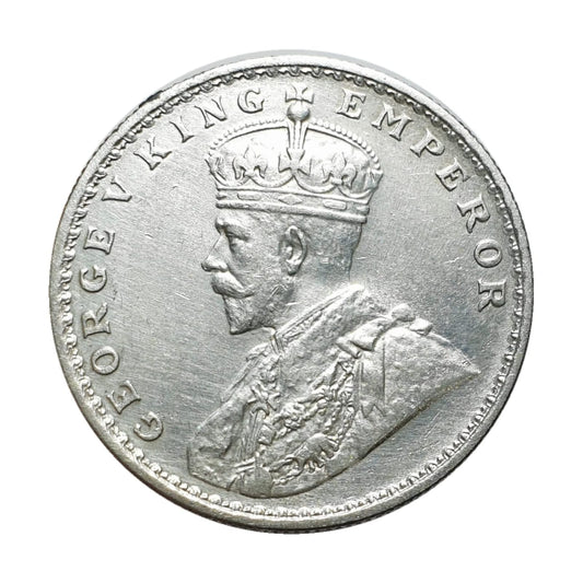 Rs 1 Coin George V King  Silver Rupee 1922 Rare Extra Fine Condition Collectable Item - Collection Bazzar