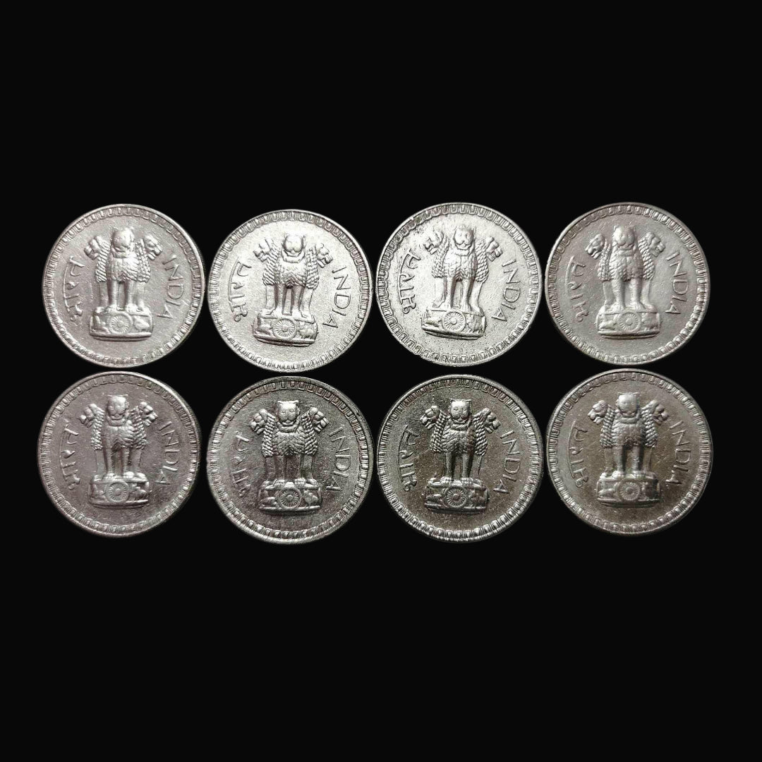 1 Rupees Copper Nickel 1962 Calcutta Mint AUNC qty 8 - Collection Bazzar