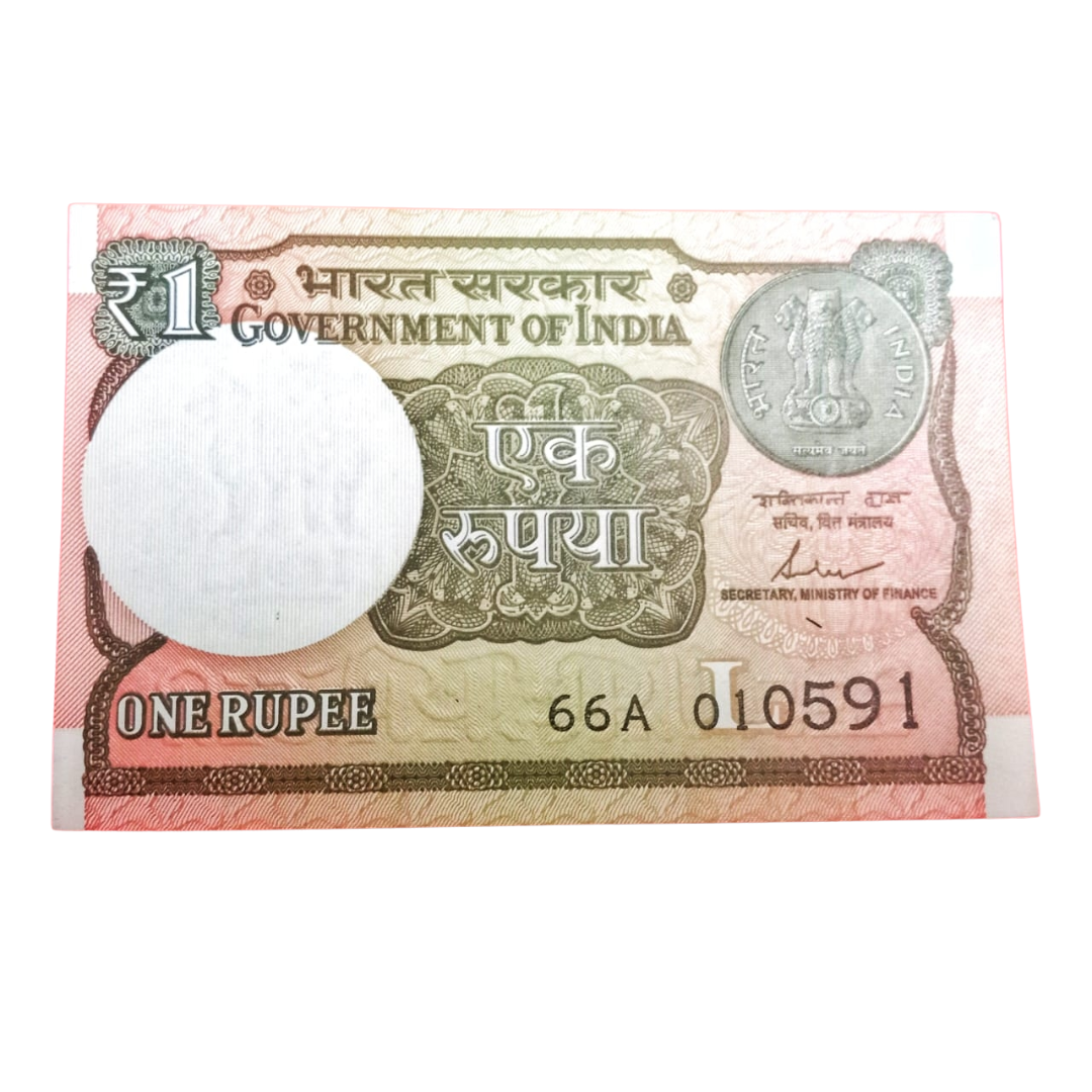 Rs 1 New Birthday 66 A Prefix 01.05.91 Finance Secretary Shakti Kant Das Chocolate Gem Unc Condition - Collection Bazzar