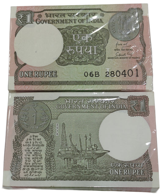 Rs 1 Note Birthday Packet Serial 280401 | Rare Collectible 28 April 2001 - Collection Bazzar