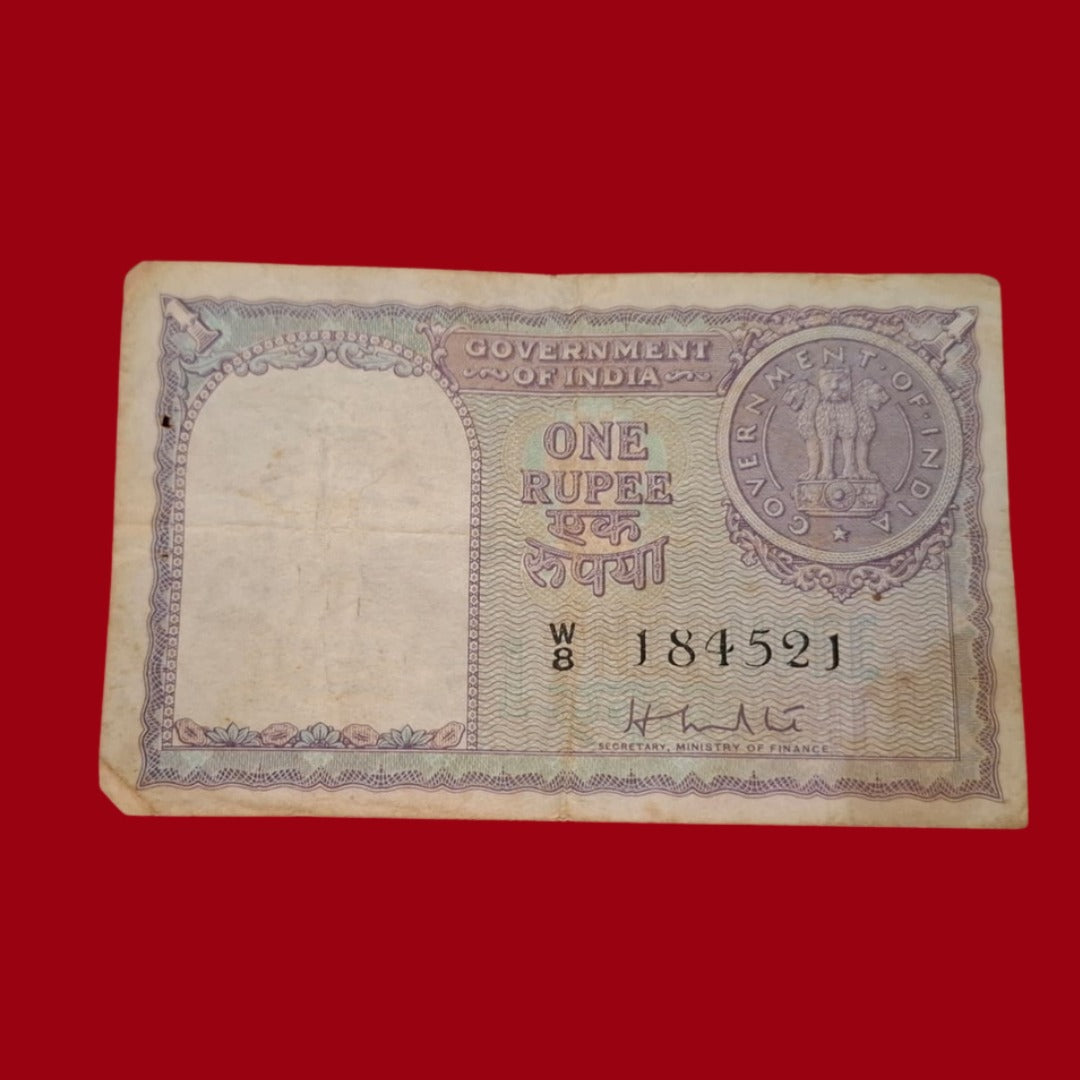 Rs 1 Note Year 1951 Finance Secretary H M Patel Collectible - Collection Bazzar