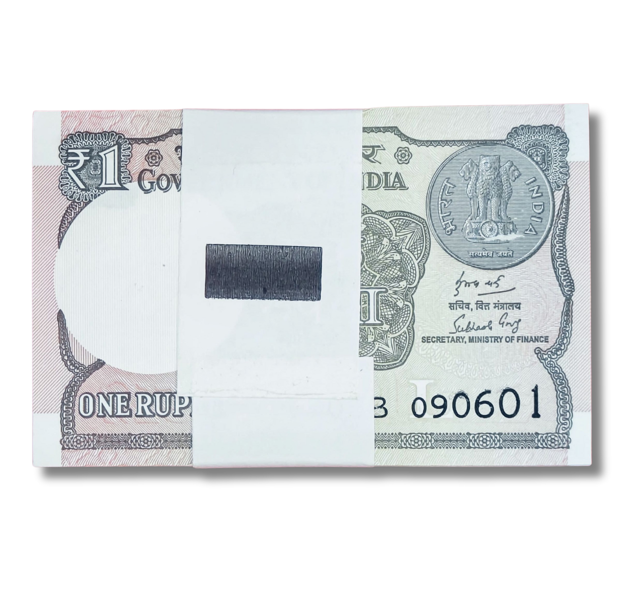Rs 1 Note birthday serial packet 090601 gem unc condition - Collection Bazzar