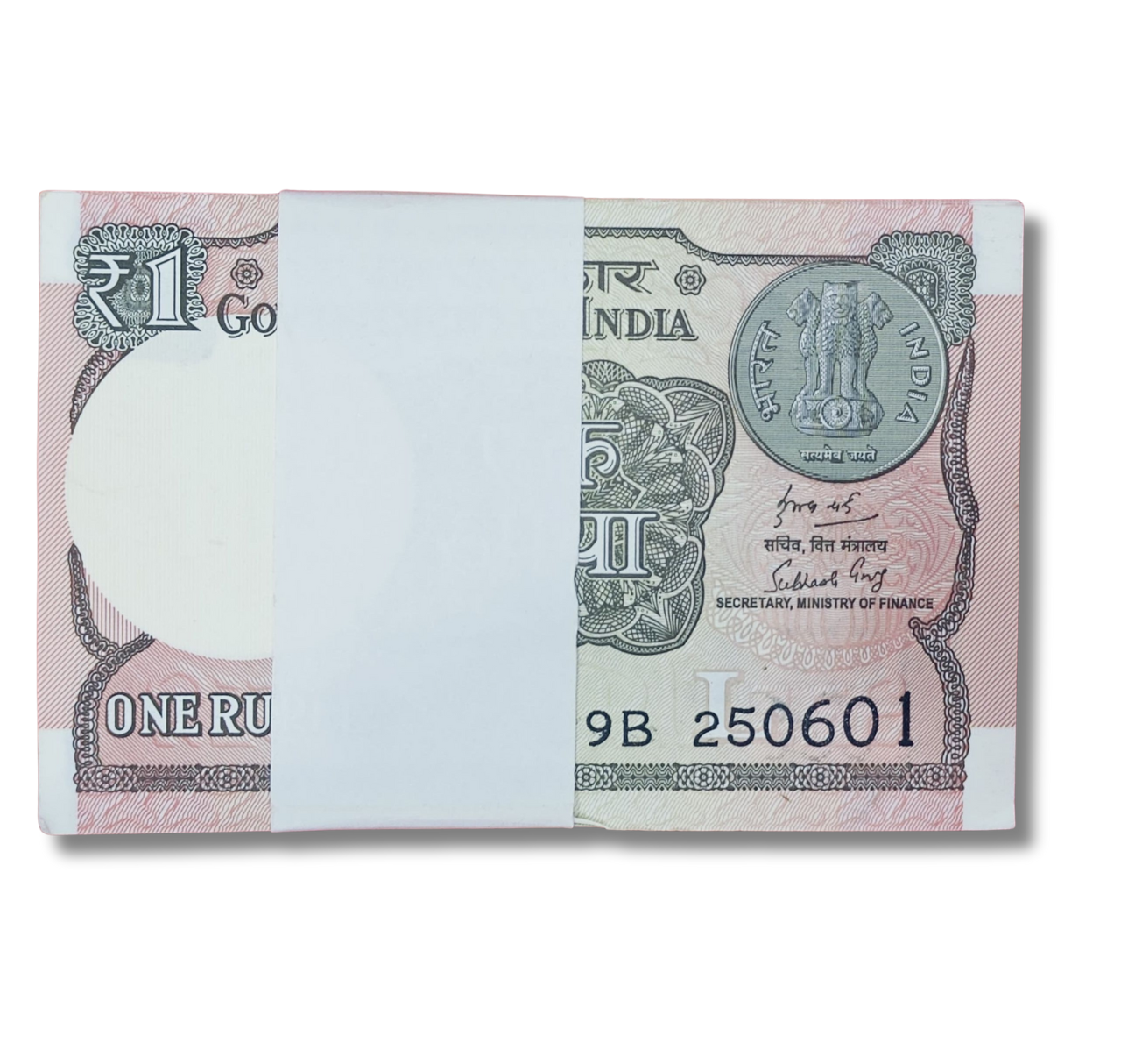 Rs 1 serial birthday packet 250601 finance secretary subhash garg excellent condition - Collection Bazzar