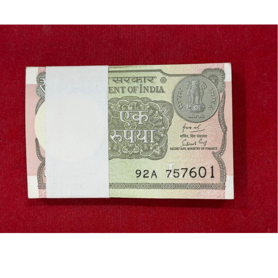 Re 1 Collectible Note 757601   757677 ladder - Collection Bazzar