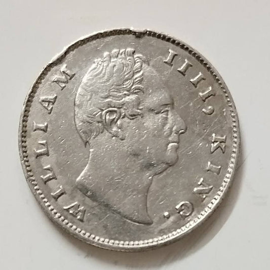 Rs 1 Coin One Rupee 1835 William  Good Condition Coin As Per Image - Collection Bazzar