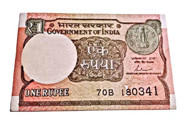 Rs 1 birthday note 180341 ( with reverse I love you number ) march 18 - Collection Bazzar