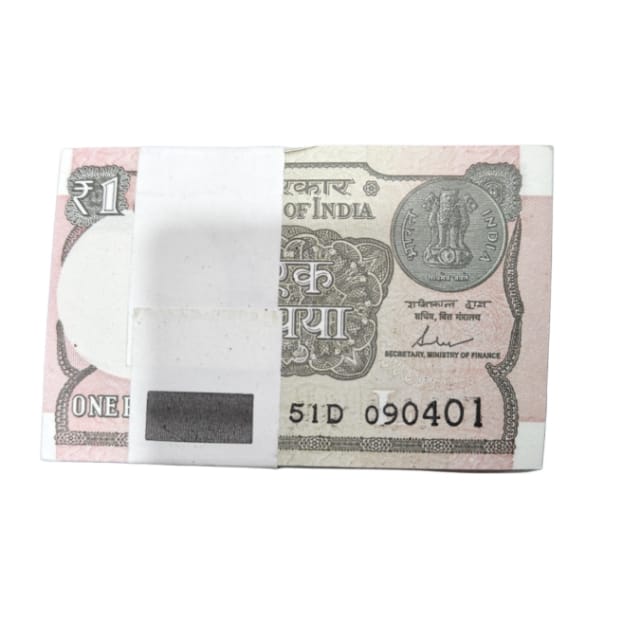 Rs 1 birthday serial packet 09.04.01 rare collectible - Collection Bazzar
