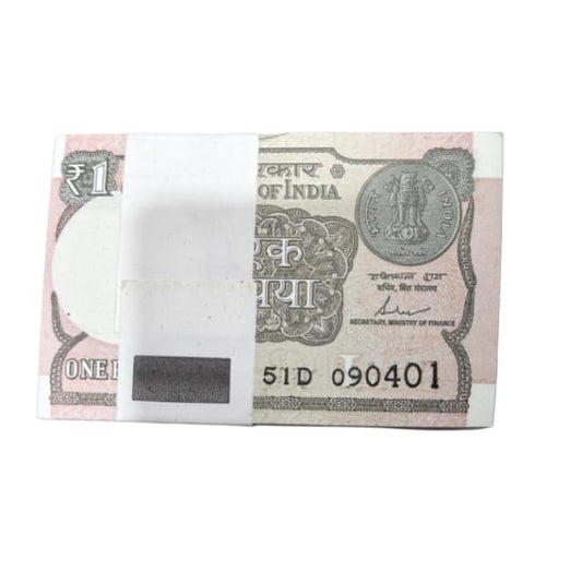 Rs 1 birthday serial packet 09.04.01 rare collectible - Collection Bazzar