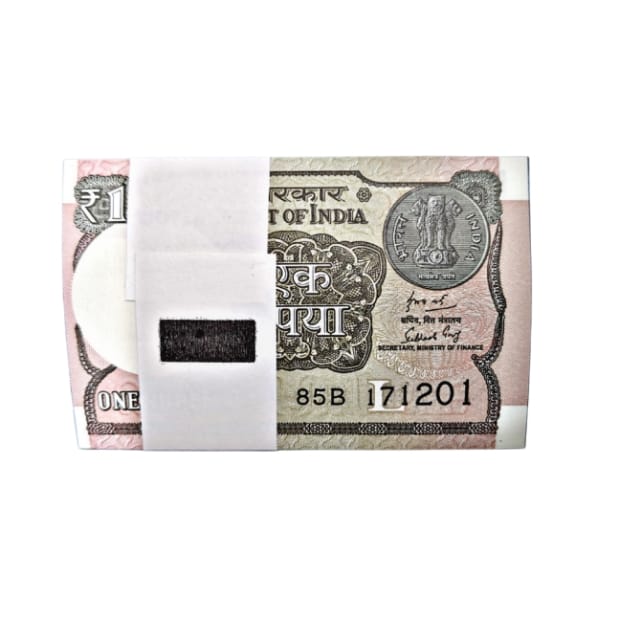 Rs 1 birthday serial packet 17.12.01 rare collectible - Collection Bazzar