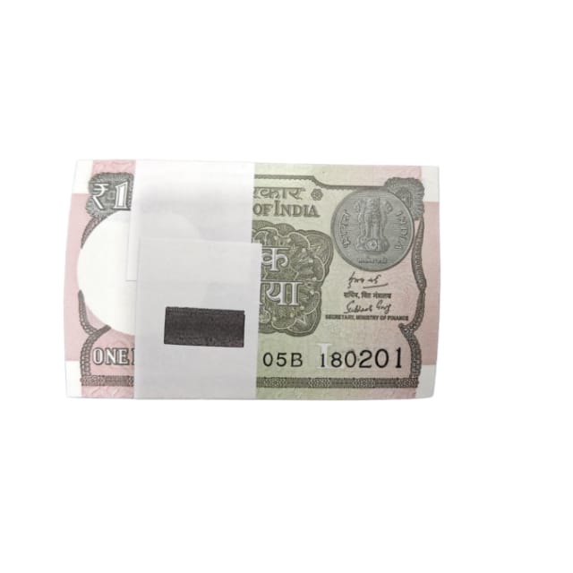 Rs 1 birthday serial packet 18.02.01 rare collectible - Collection Bazzar