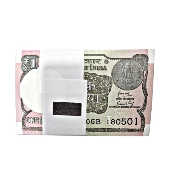 Rs 1 birthday serial packet 18.05.01 rare collectible - Collection Bazzar