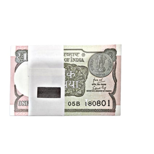 Rs 1 birthday serial packet 18.08.01 rare collectible - Collection Bazzar