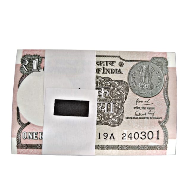 Rs 1 birthday serial packet 24.03.01 rare collectible - Collection Bazzar